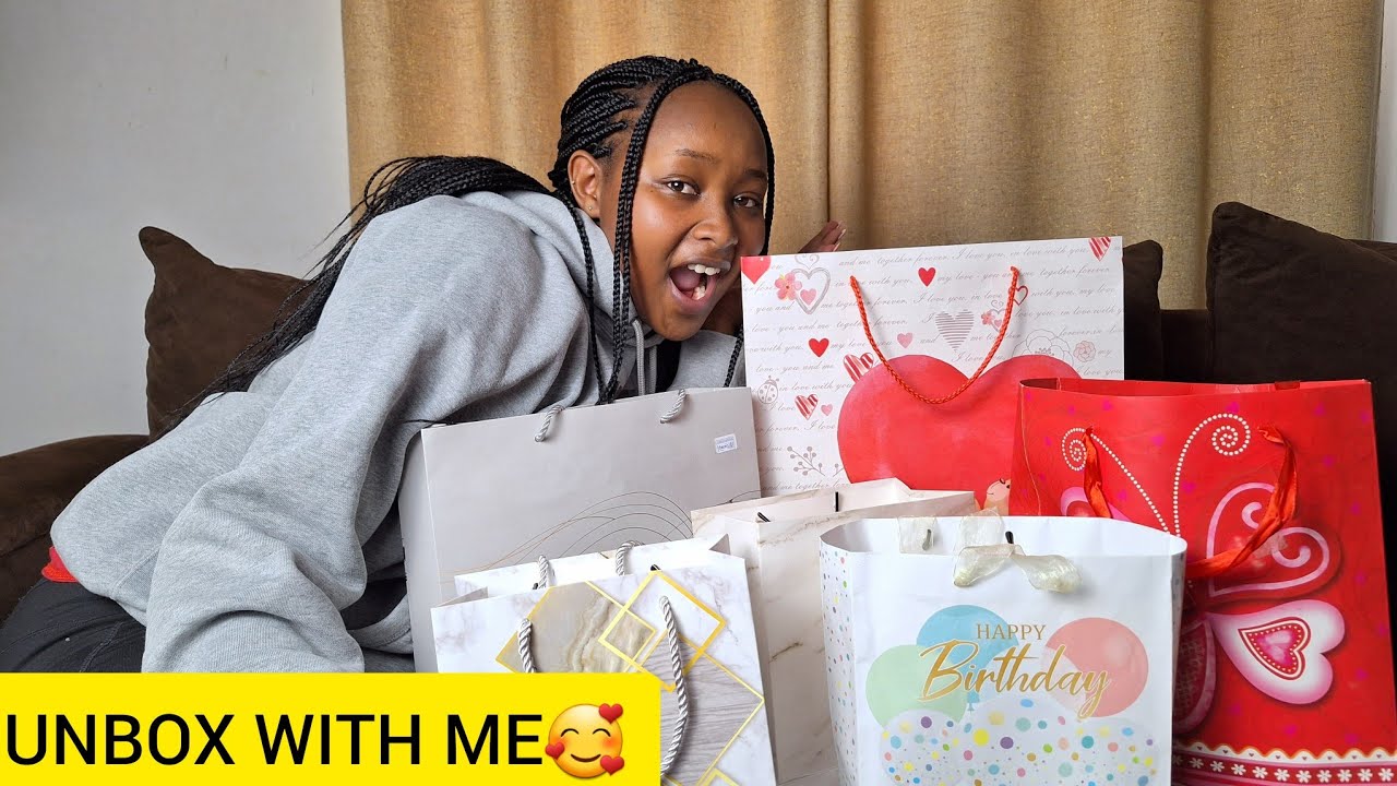Unboxing My Birthday Gifts😍 See What My Friends Bought For Me🥹❤️