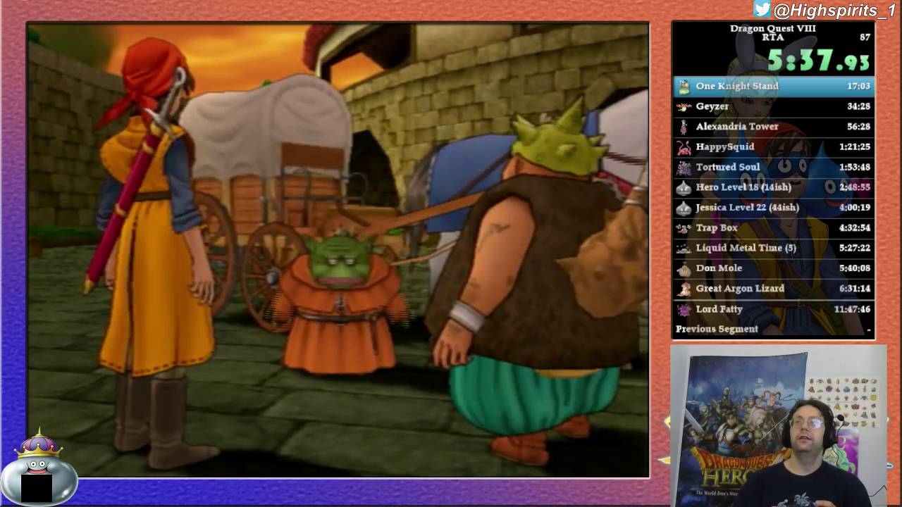 New Dragon Quest 8 speedrun - 11:46:41