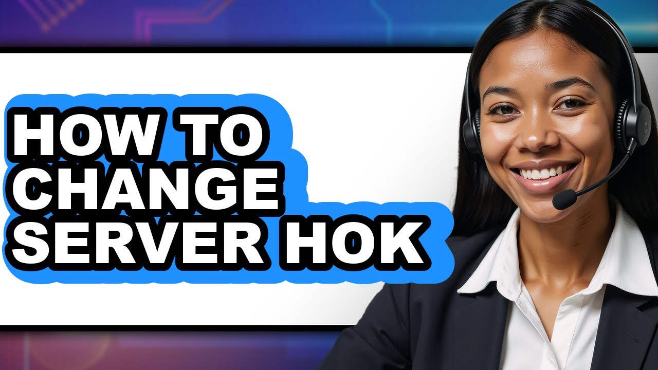 How to Change Server Hok (easy Method)