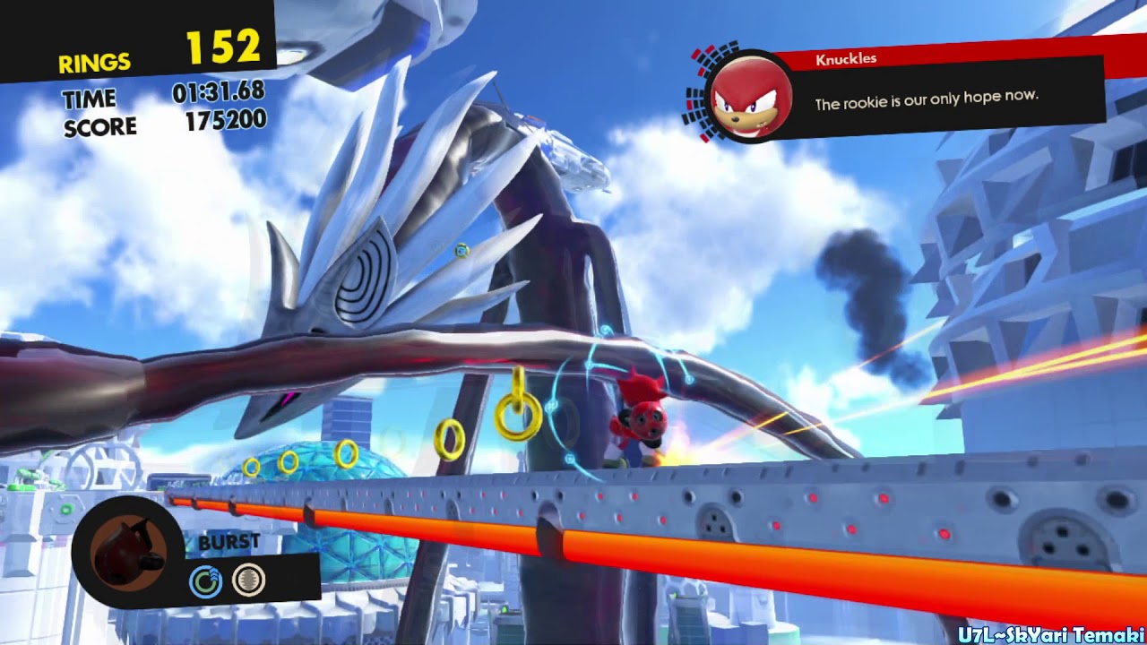 Sonic Forces - Stage 16 - Metropolis: Capital City - S-Rank (Burst)