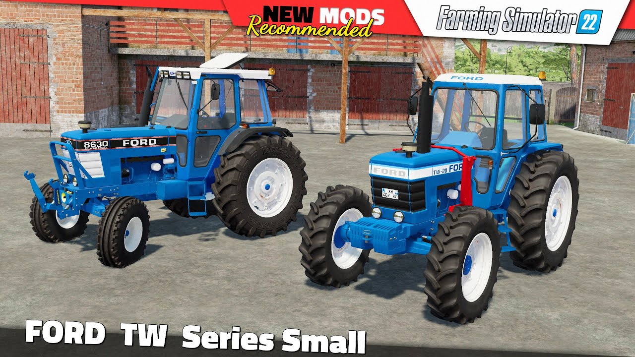 FS22 | FORD TW Small Series - Farming Simulator 22 New Mods Review 2K60