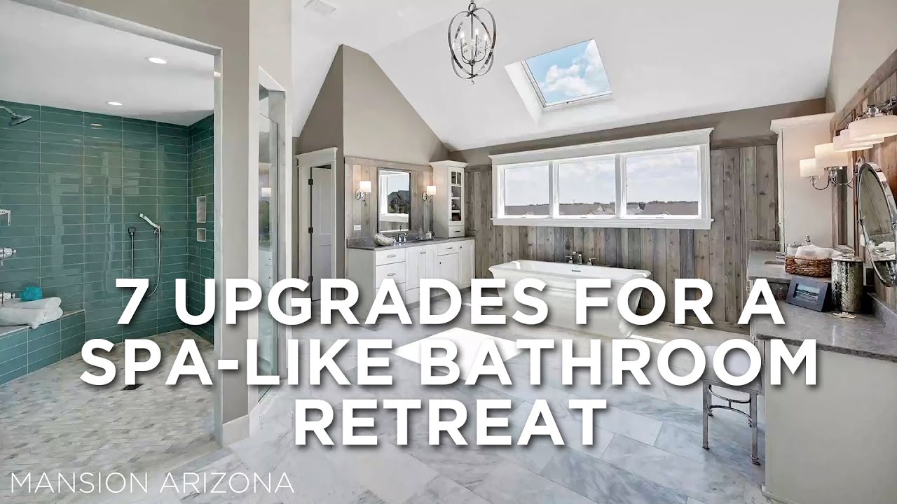 Seven Upgrades for a Spa-Like Bathroom Retreat