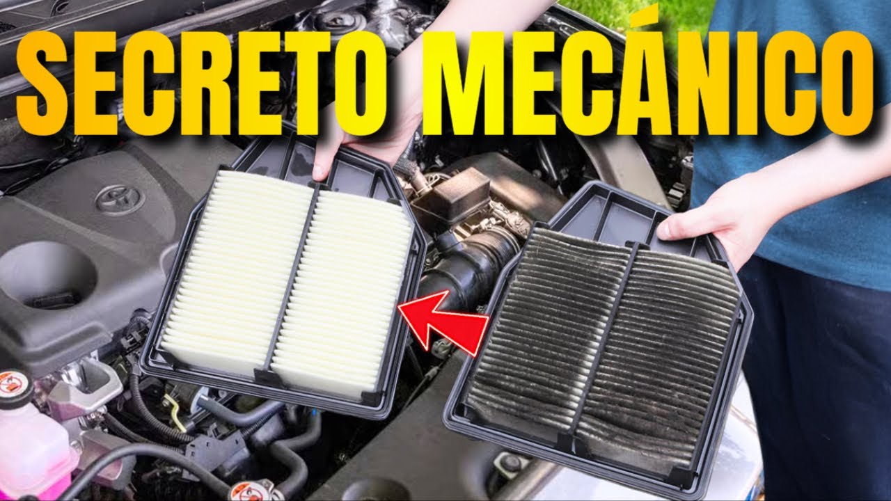 La VERDAD Sobre los Filtros de Aire del Motor Los Estás Cambiando Mal