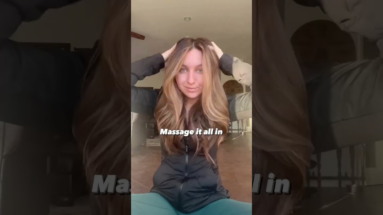 Oily scalp needs to be balanced! (Details in description) #healthyhair #oilyscalp