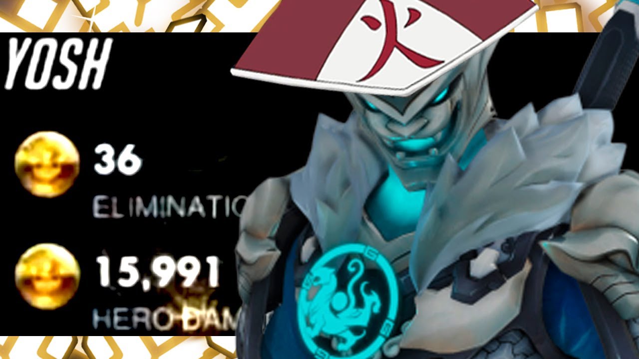 KABAJI TOP 500 GENJI! 36 ELIMS! [ OVERWATCH SEASON 25 ]