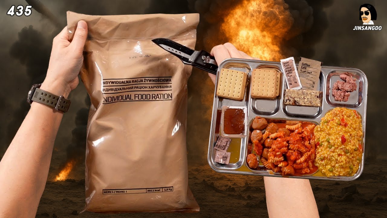 우크라이나군 신형 전투식량 (폴란드 지원) 2023 Individual Food Ration | 진상도 435편