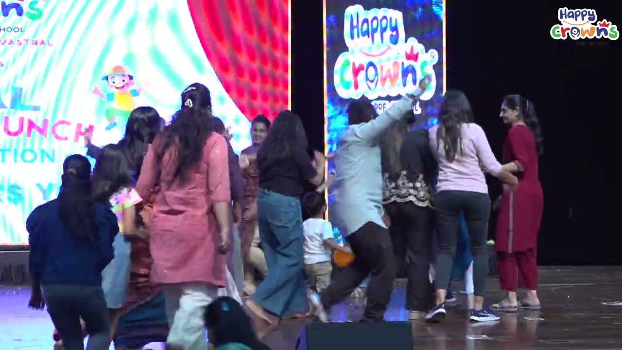 Celebrating the success with parent