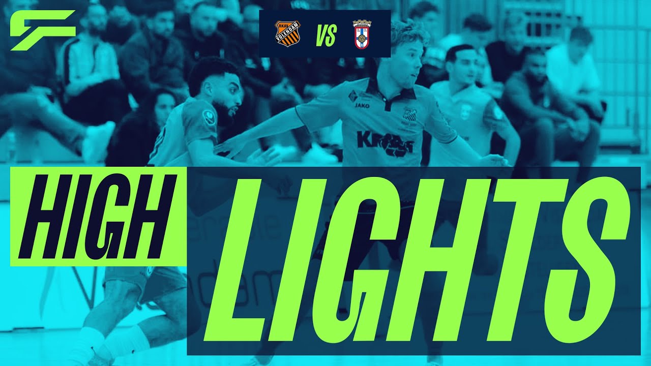 HIGHLIGHTS | RKAV Volendam - OS Lusitanos | Eredivisie Futsal 24/25