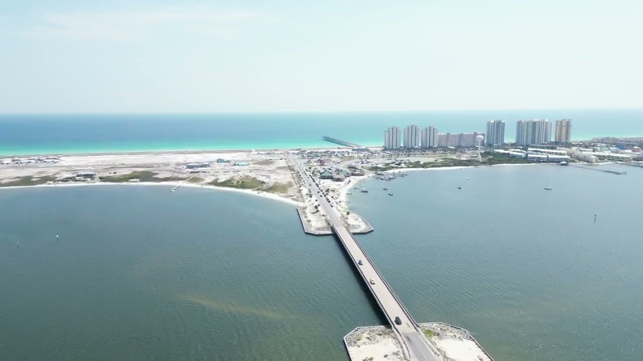 Navarre Beach, FL Drone Footage