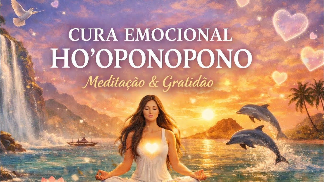 ESCUTE TODAS AS NOITES E CURE SUA ALMA - INSÔNIA, DEPRESSÃO, ANSIEDADE,  ANGÚSTIA.  Ho'oponopono. 