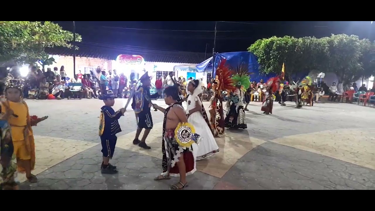 Danza de la conquista niños