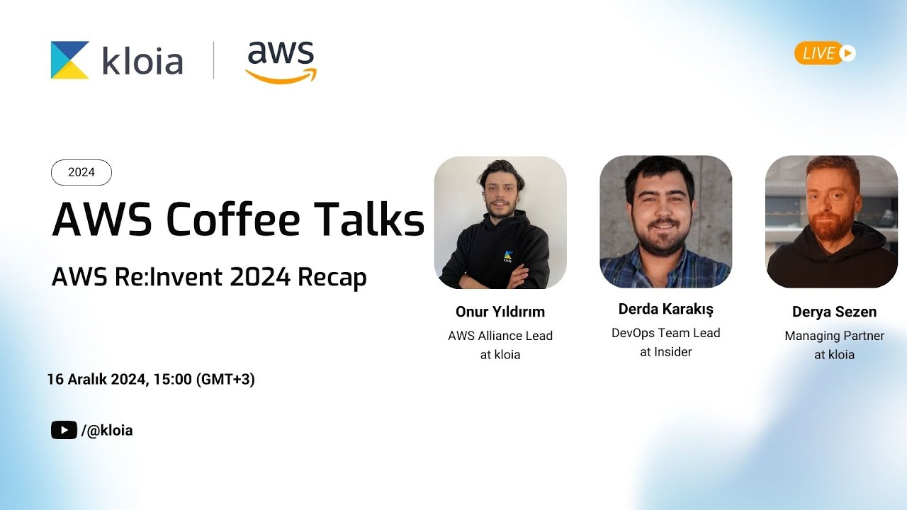 AWS Coffee Talks - [4] - TR - AWS Re:Invent 2024 Recap