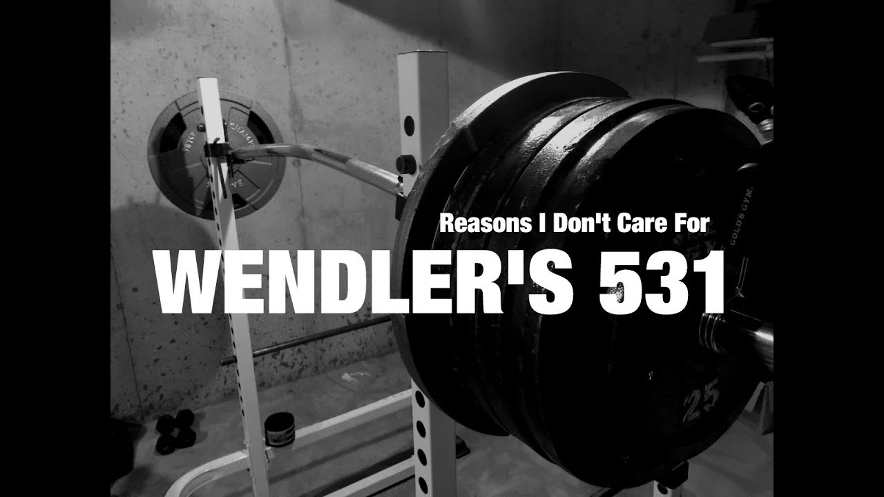 3 Reason I Don't Care for Jim Wendler's 531 Workout