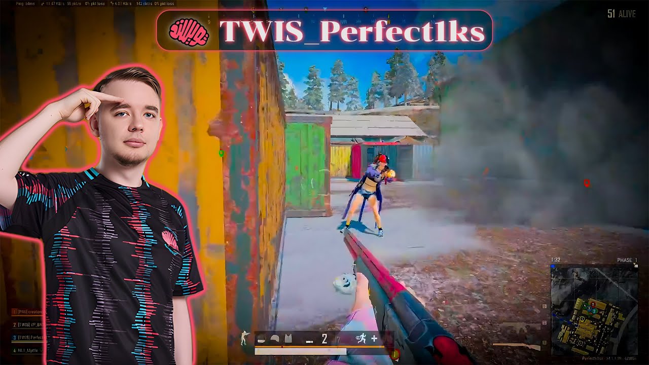 TWIS_Perfect1ks#3 | FPP SQUAD RANKED | PUBG Pro-Player