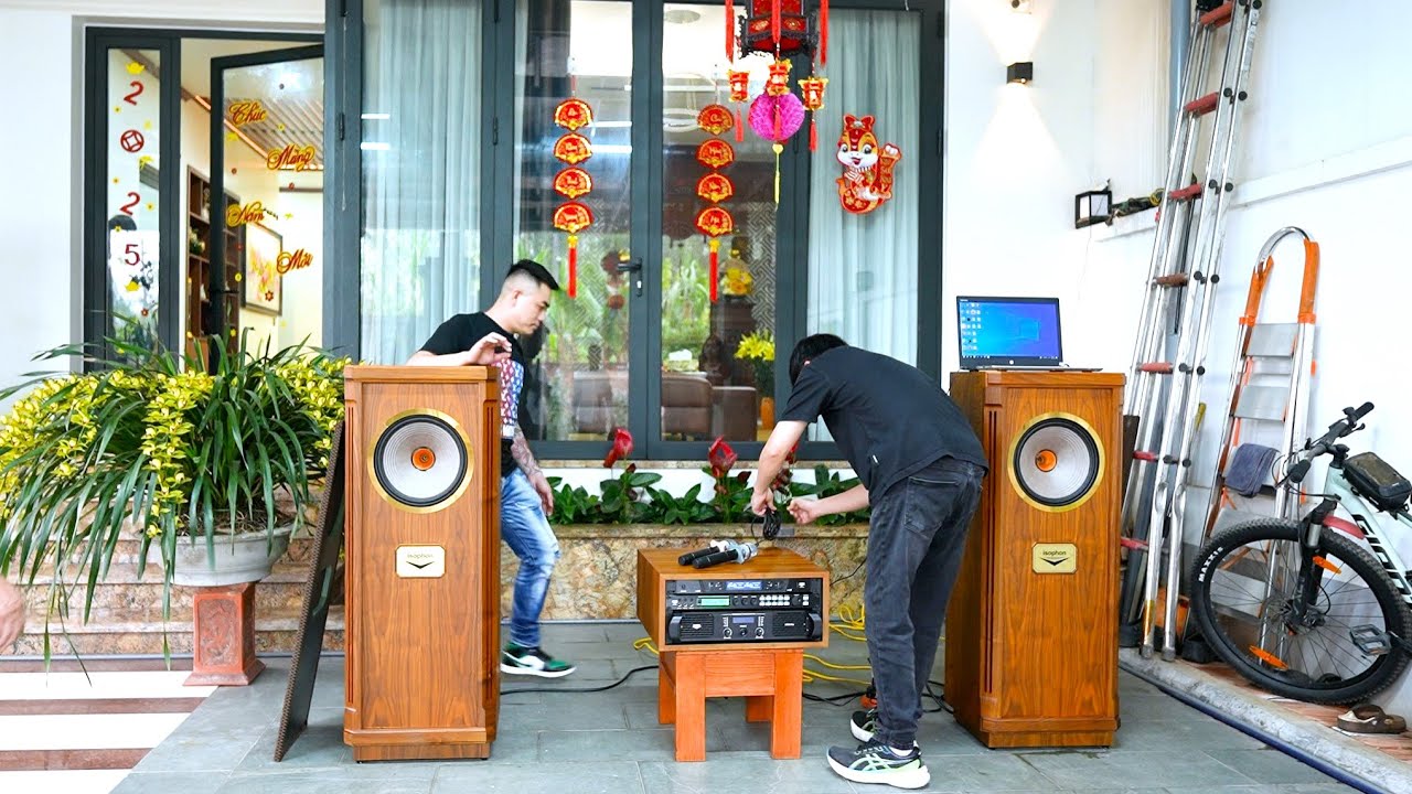 Giao loa ISOPHON IP-9930 PRO cho anh Thịnh ở Việt Trì, Phú Thọ