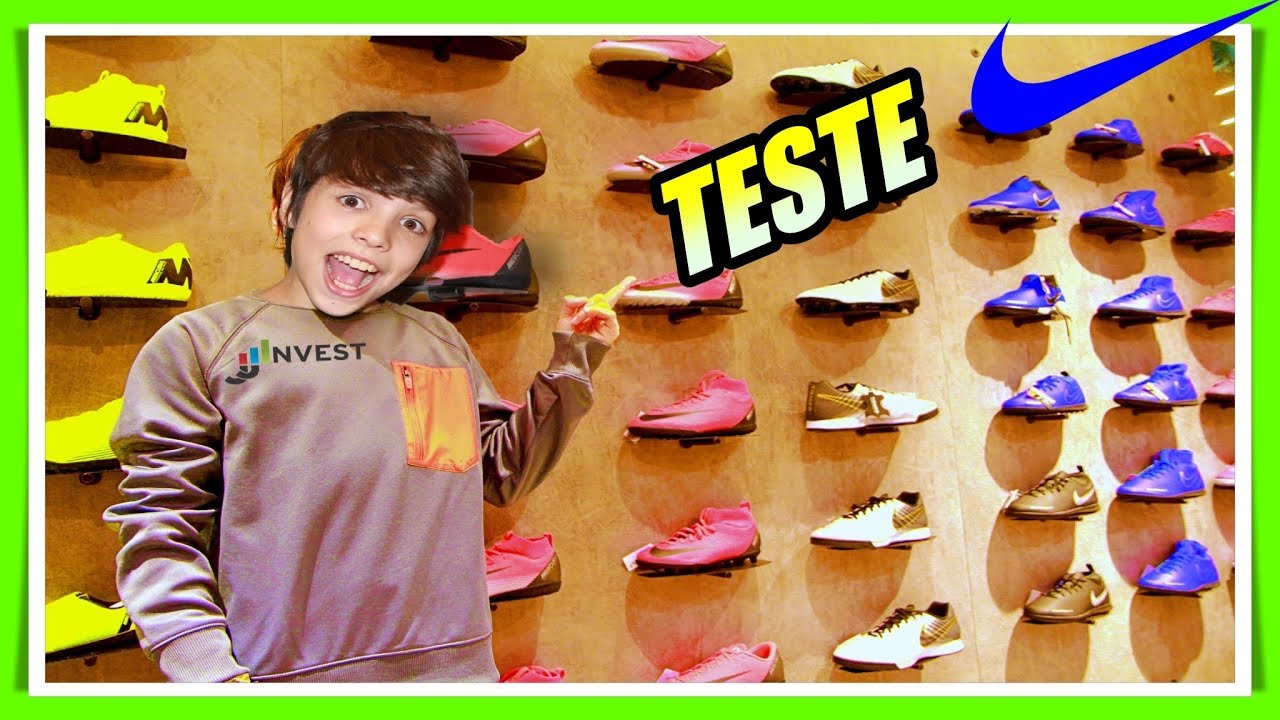NOVA CHUTEIRA NIKE PARA TREINO DE FUTSAL + TESTE