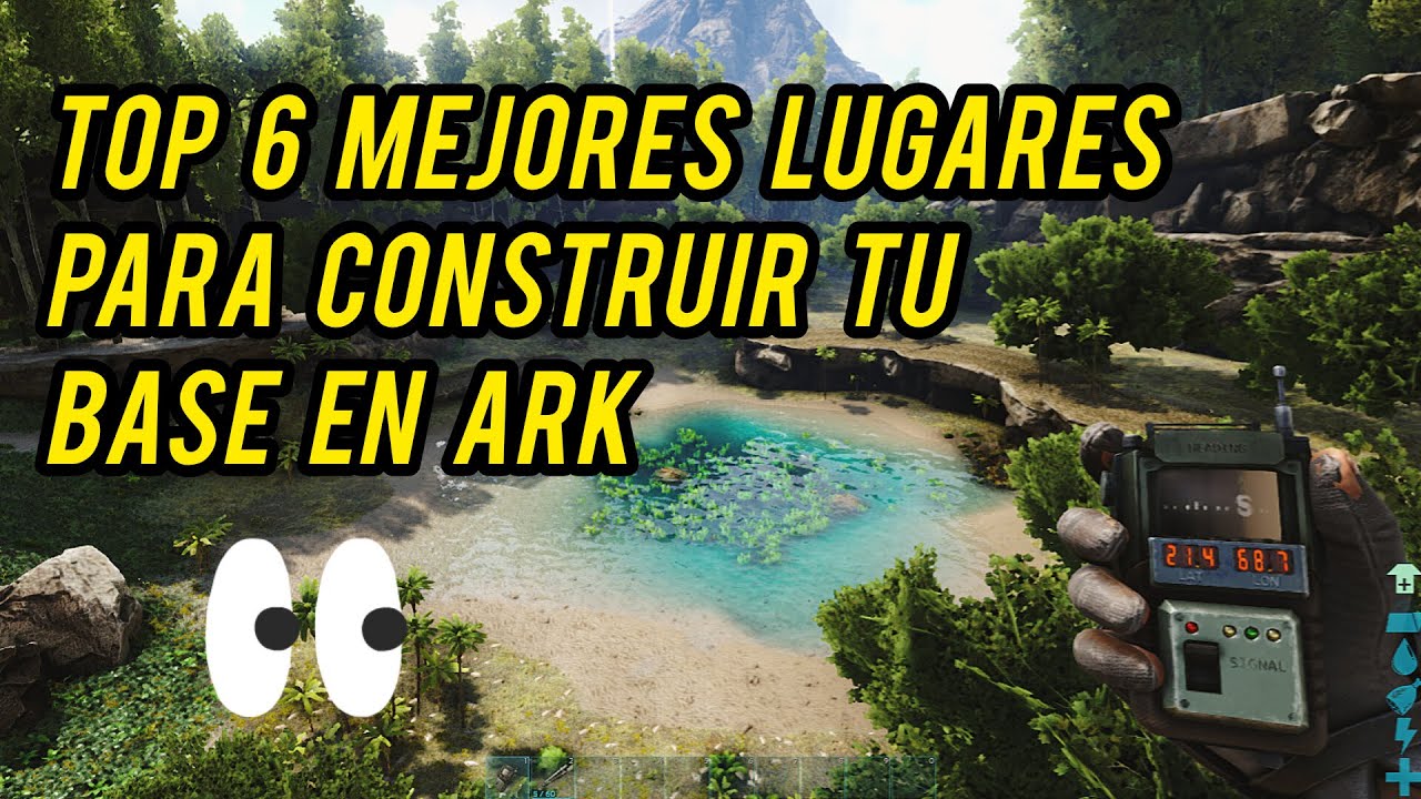TOP 6 MEJORES LUGARES PARA CONSTRUIR TU BASE EN ARK (The Island) - [PC] - Ark Survival Evolved