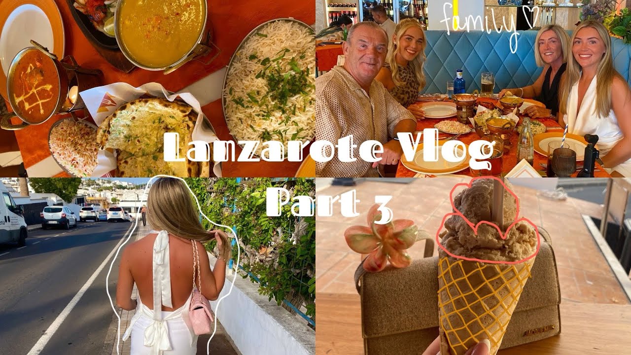 Family Trip to Lanzarote | Part 3 | Puerto Del Carmen 🍦