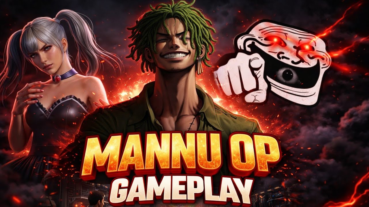 Mannu OP 💥 | One Man Army Gameplay#bgmi #pubg #mannuop 