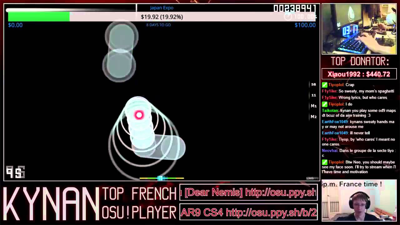 sayonara-bye [dragonhuman] - Osu! - DJ Genericname - Dear You [Dear Nemis] [HD,DT] [425pp]