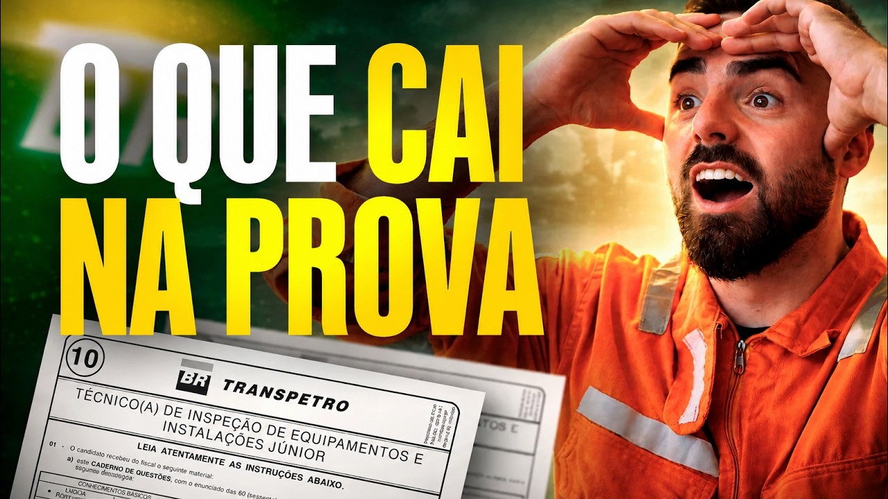 Descubra O que Vai Cair na Pr&oacute;xima Prova da TRANSPETRO 2026!
