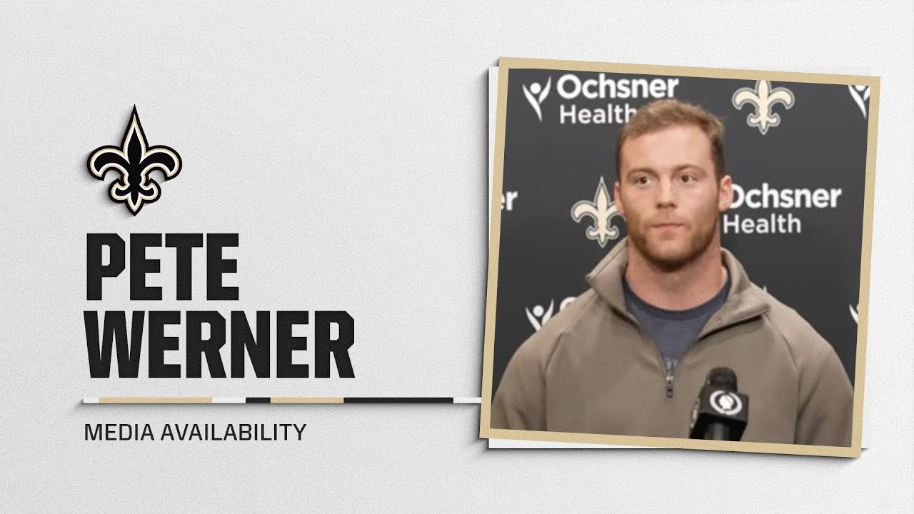 Pete Werner on Giants Win, Jayden Daniels | New Orleans Saints