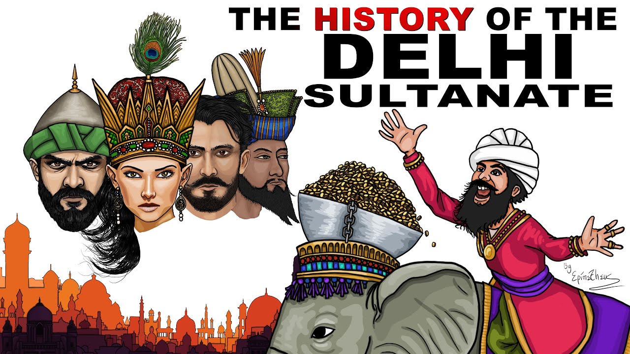 Who were the Sultans of Delhi?(Conquest of India, Mongol invasions!)Delhi Sultanate History
