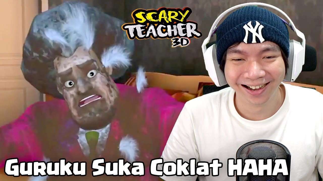 Guruku Pesta Coklat Hehe - Scary Teacher 3D Indonesia
