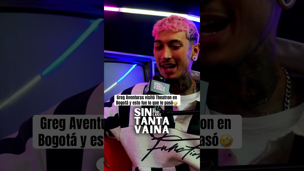 Greg Aventuras Fue a Theatron en Bogot&aacute; y esto fue lo que le pas&oacute; 🤣