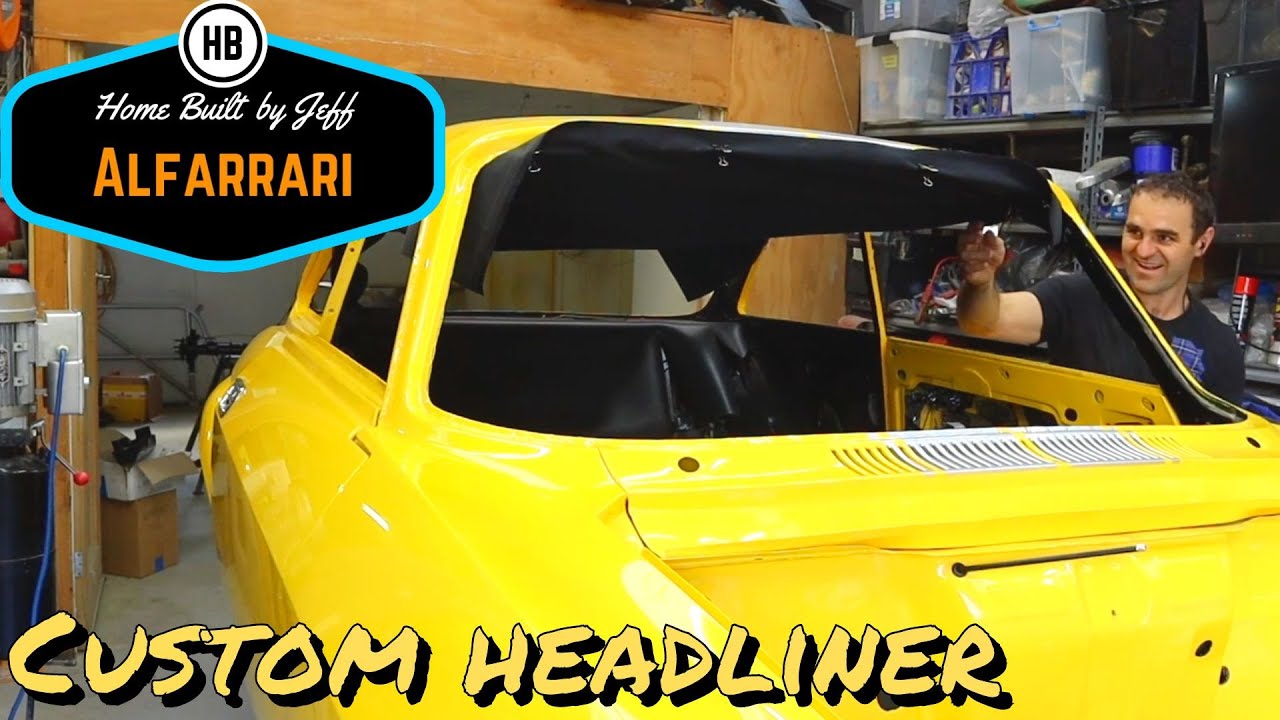 The Alfarrari headlining - Ferrari engined Alfa 105 Alfarrari build part 166