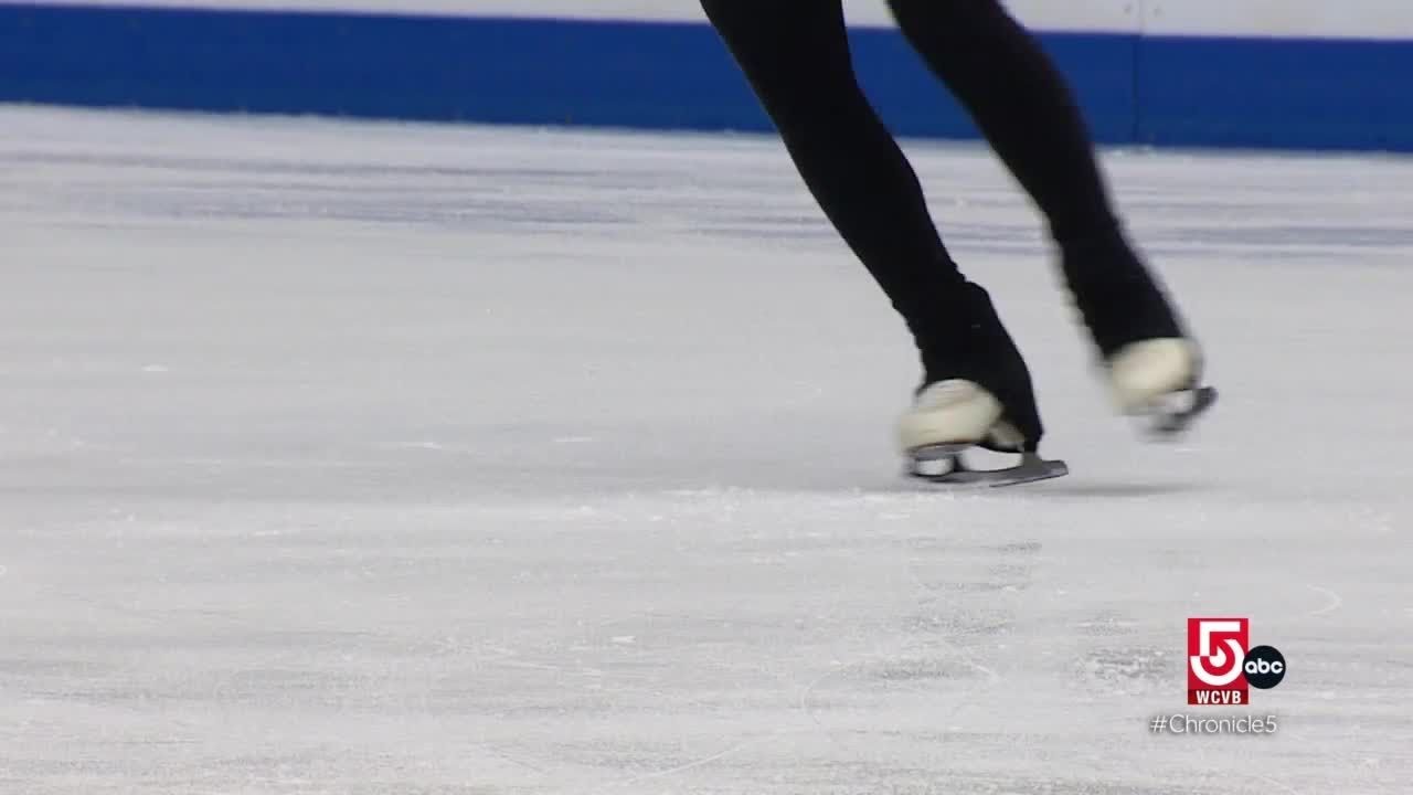 Competitive ice skating at the Skating Club of Boston and a lesson in 'ice harvesting'