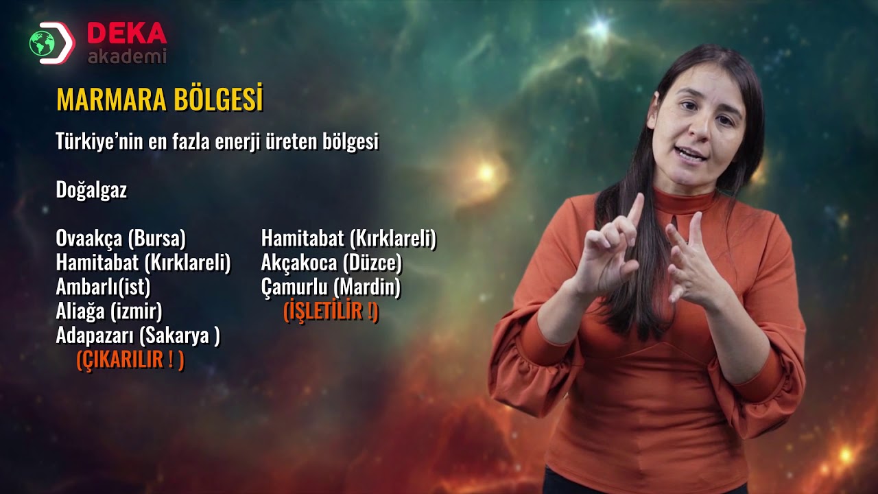 001 - Sosyal Bilgiler ÖABT - Bölgeler Coğrafyası Marmara Bölgesi Fiziki Özellikleri - Nilüfer Aydın