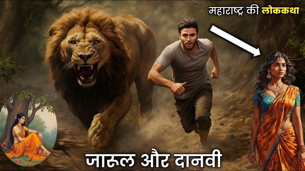 Story of Jarul and the Demon. Jarul and the Demon. Folktale. Folktale of Maharashtra