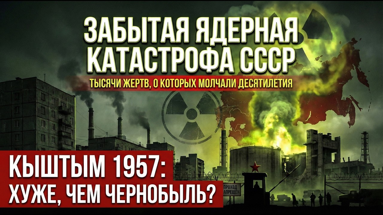 СССР скрывал 30 лет: Ядерный взрыв 1957 года, о котором молчал весь мир | Кыштымская катастрофа