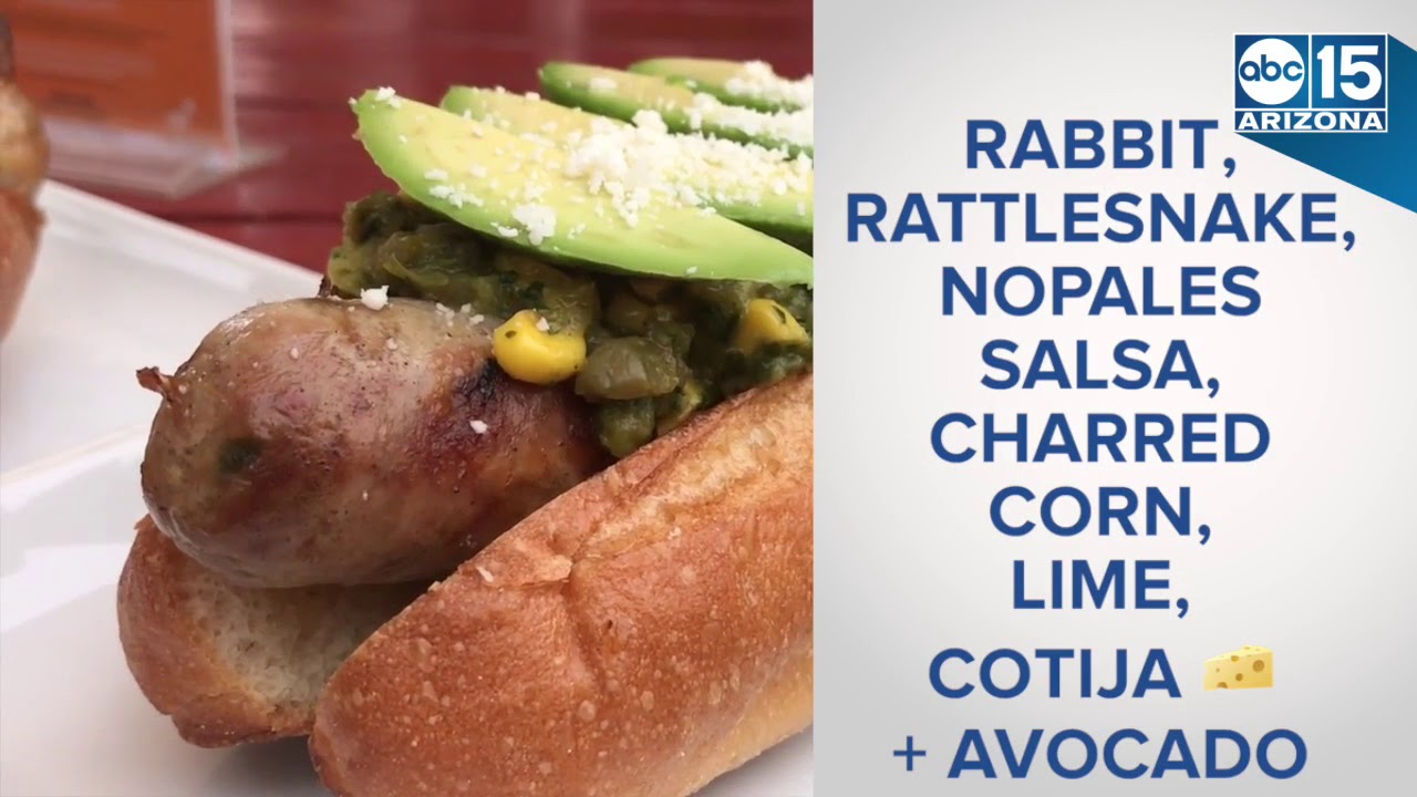 YUM! New rabbit and rattlesnake sausage at BratHaus - ABC15 Digital