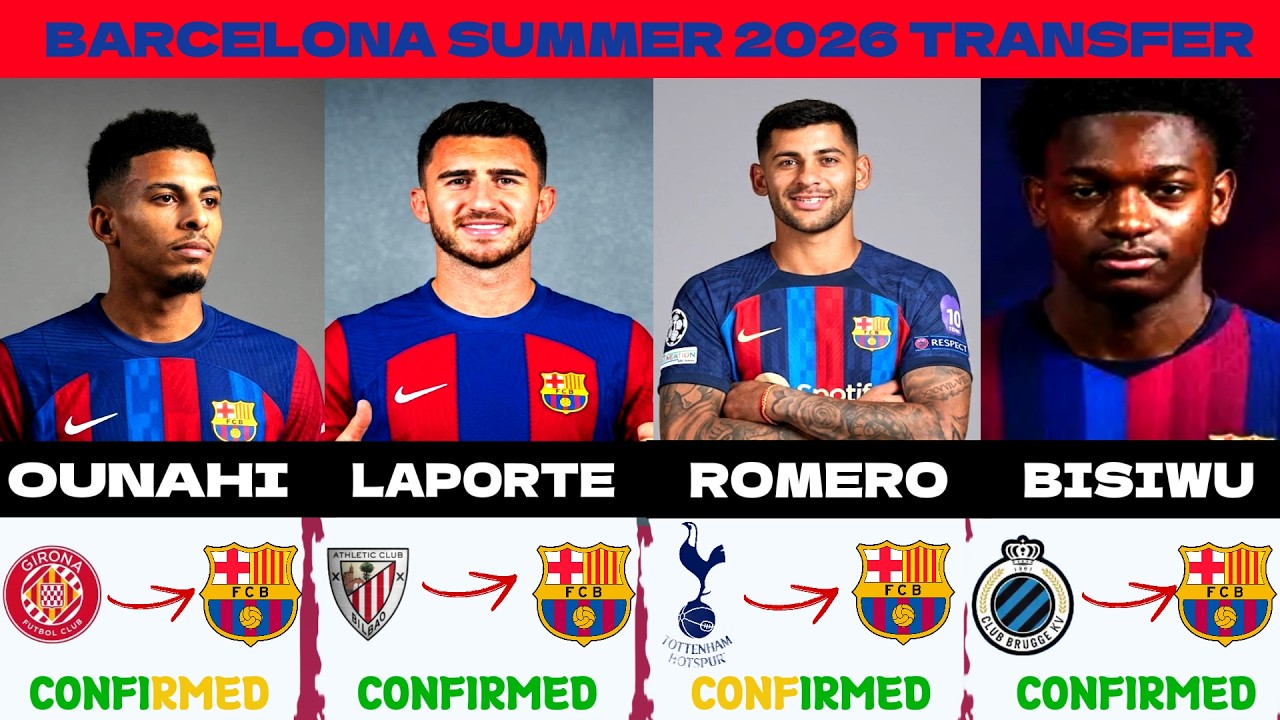 🔵🔴 Barcelona Transfer News 2026 | Latest Confirmed Transfers & Biggest Rumours