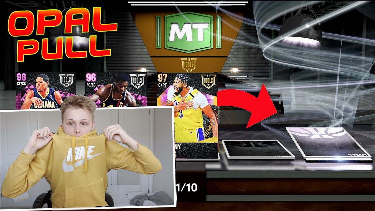 Лучшее открытие набора в истории... *Выпадение Galaxy Opal* NBA 2K21 MyTeam