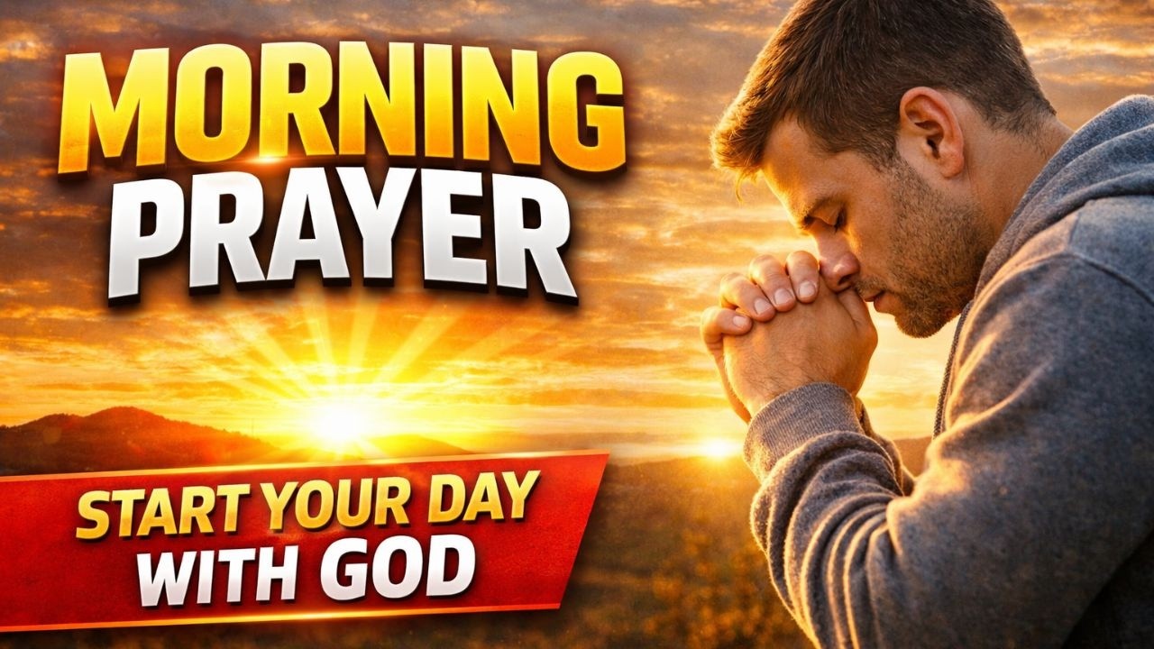 🔥 POWERFUL MORNING PRAYER | Start Your Day With God and Be Blessed