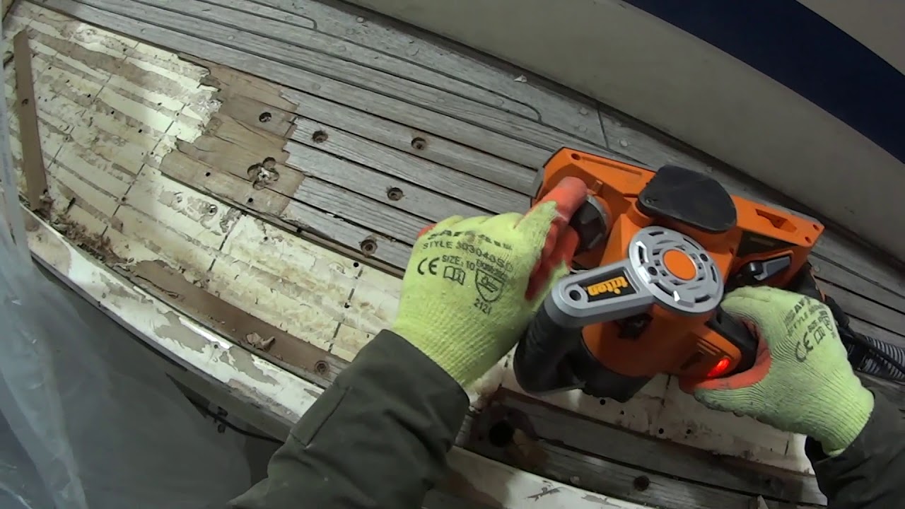 #13 Easy teak deck removal part 2
