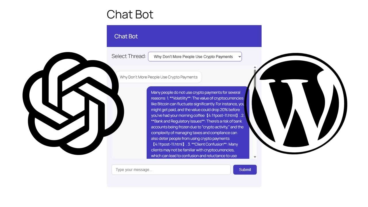 WordPress AI Chatbot from Scratch — React + OpenAI + Vector Store