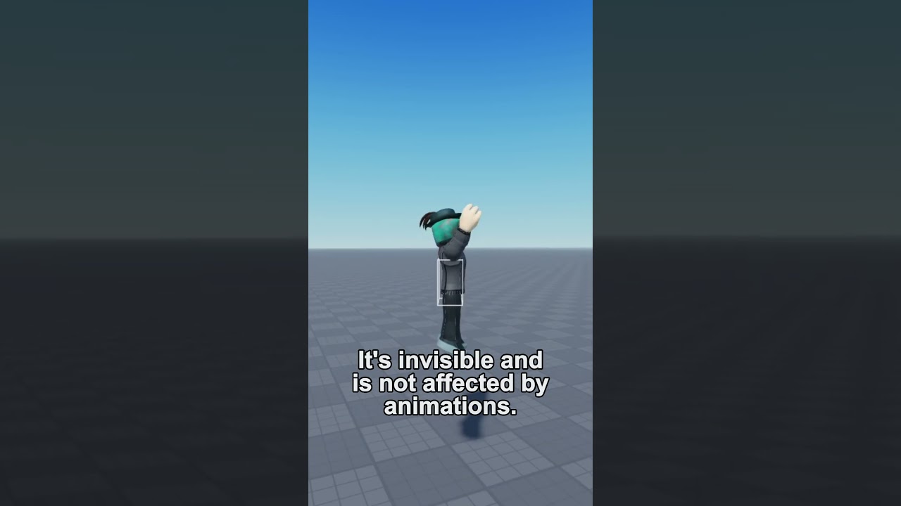 Roblox avatars have a secret body part