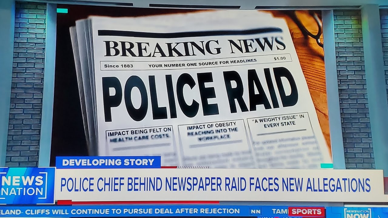 Police Chief behind newspaper raid faces new allegations!!!