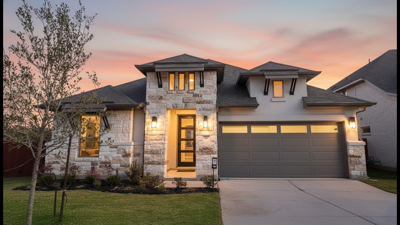 Coventry Homes Round Rock Luxury Home | Somerset Plan at Sauls Ranch Tour