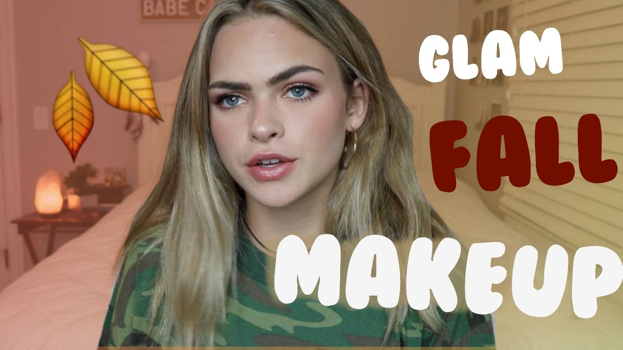 GLAM FALL MAKEUP TUTORIAL// Fall Get Ready with Me | Summer Mckeen