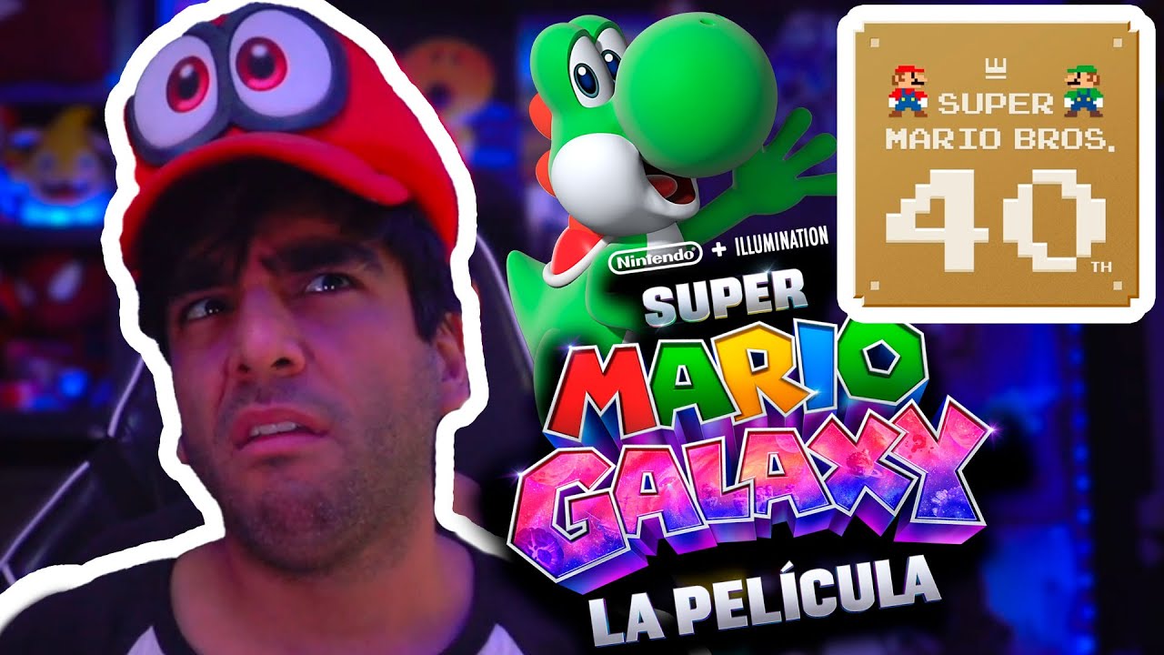🫣 REACCIONANDO al NUEVO Trailer de SUPER MARIO GALAXY + Gameplay 💫