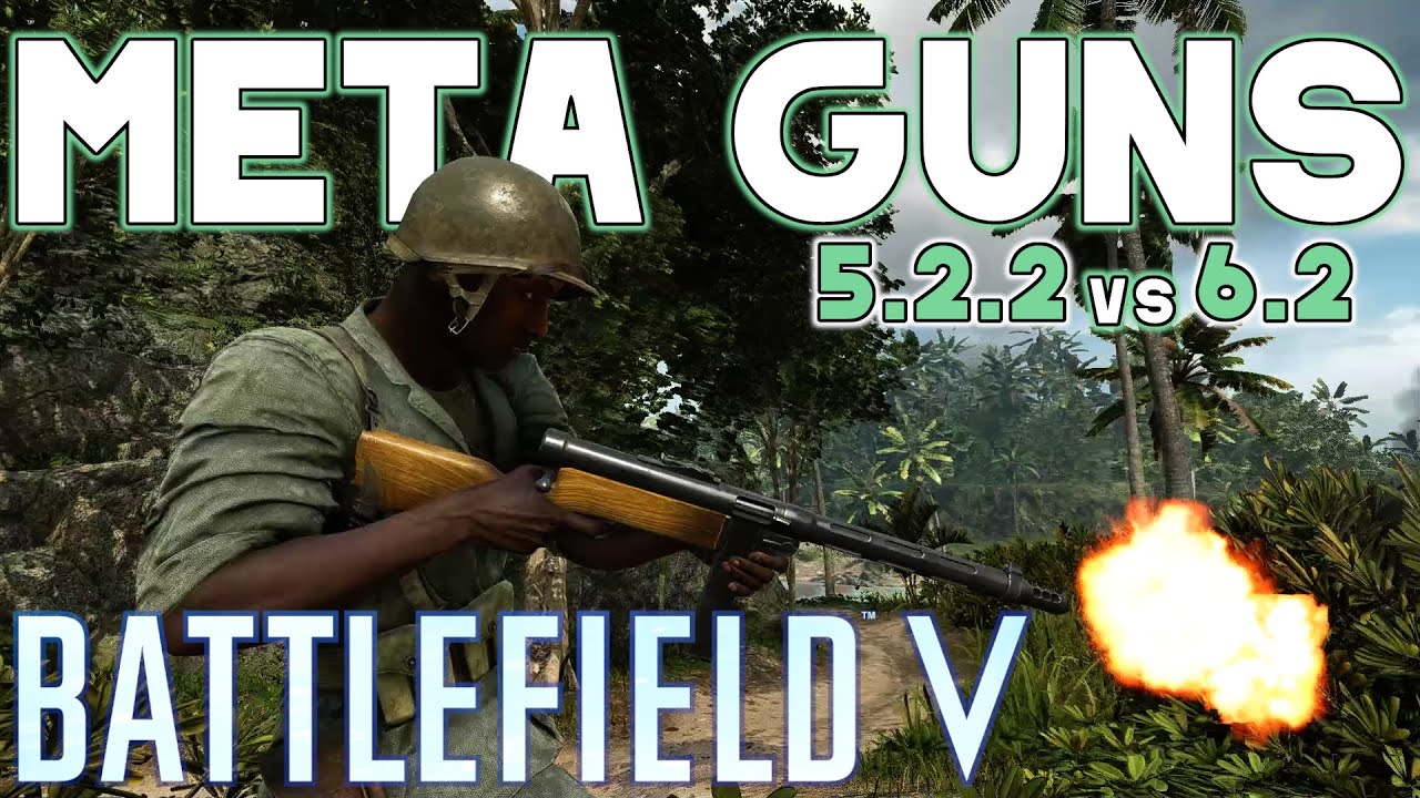 New BTK Values for META Weapons in Battlefield V