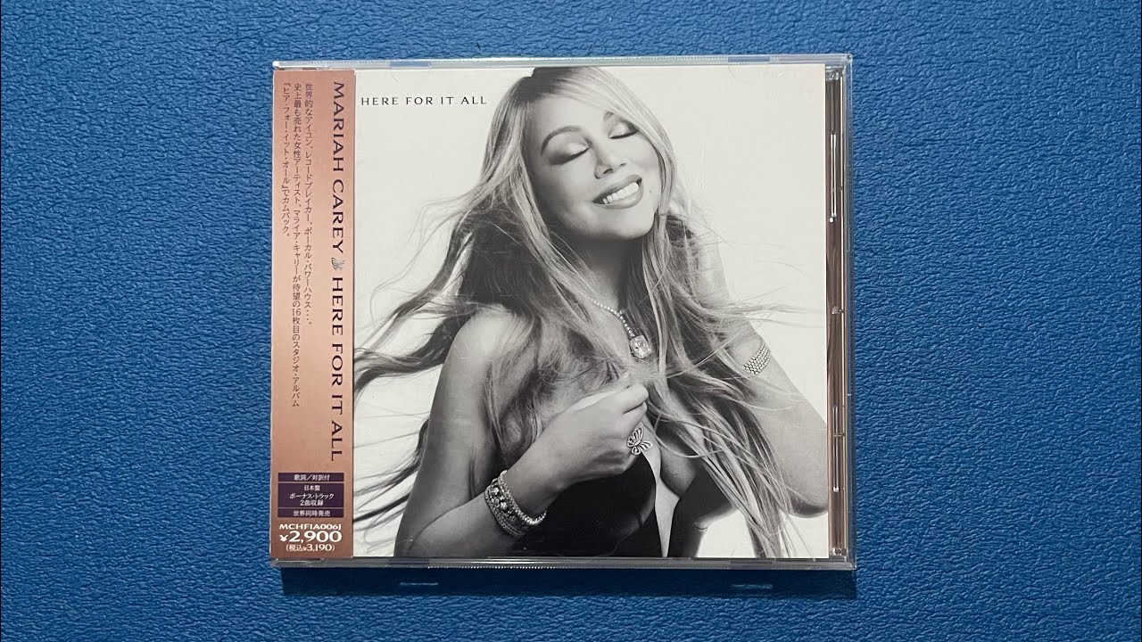 Mariah Carey - Here For It All (CD Unboxing)