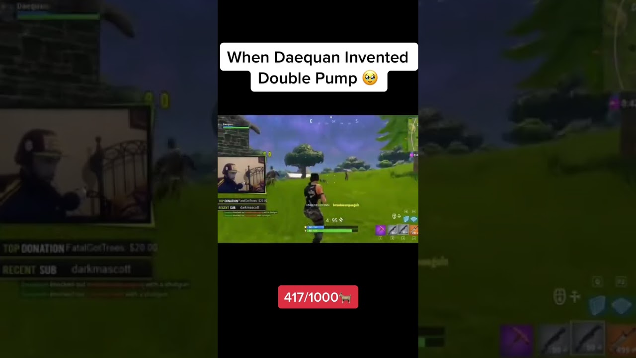 Daequan Uses The OG Double Pump For The First Time