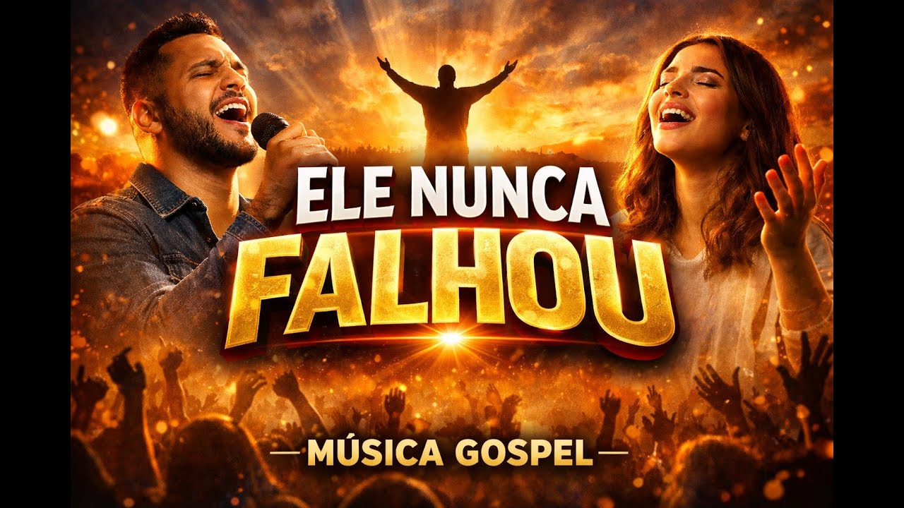 ELE NUNCA FALHOU | Canção Cristã de Fé, Esperança e Confiança em Deus (2026)
