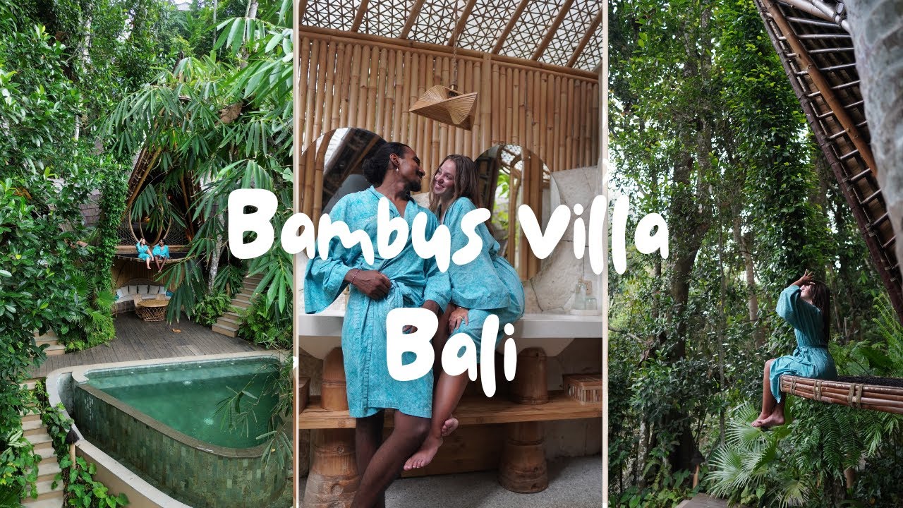 Bambus Villa (Suenyo Eco Retreat) in Bali - Roomtour | Ari und Jasmin